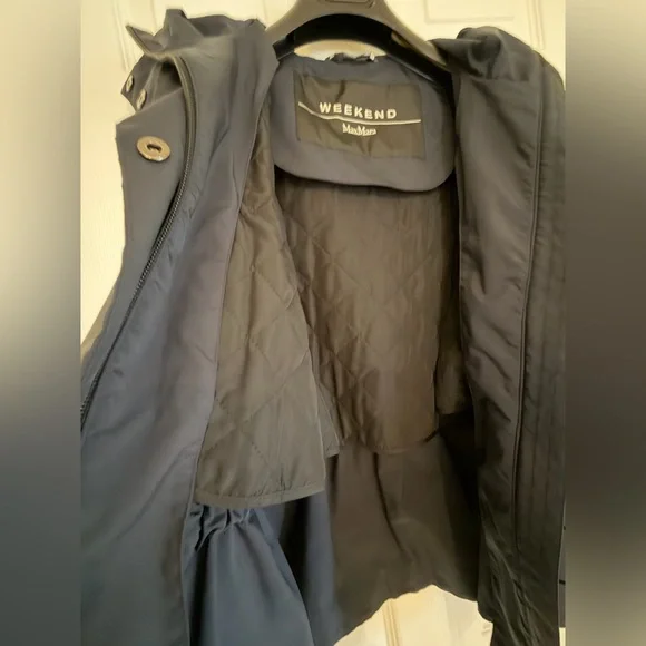 Weekend Max Mara Hooded Trench Jacket (inner Detachable vest) - Picture 4 of 7